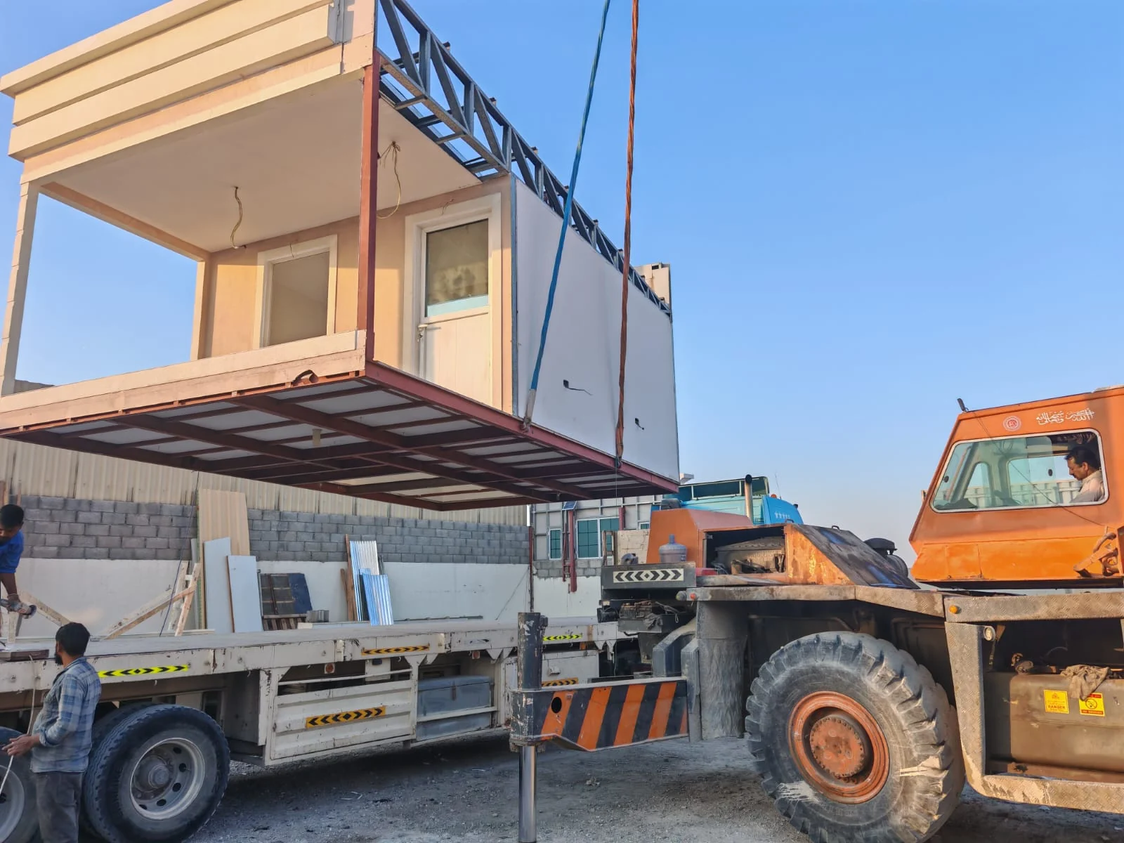 Crane-Assisted Installation
